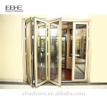 Turkish bifold glass kitchen door design